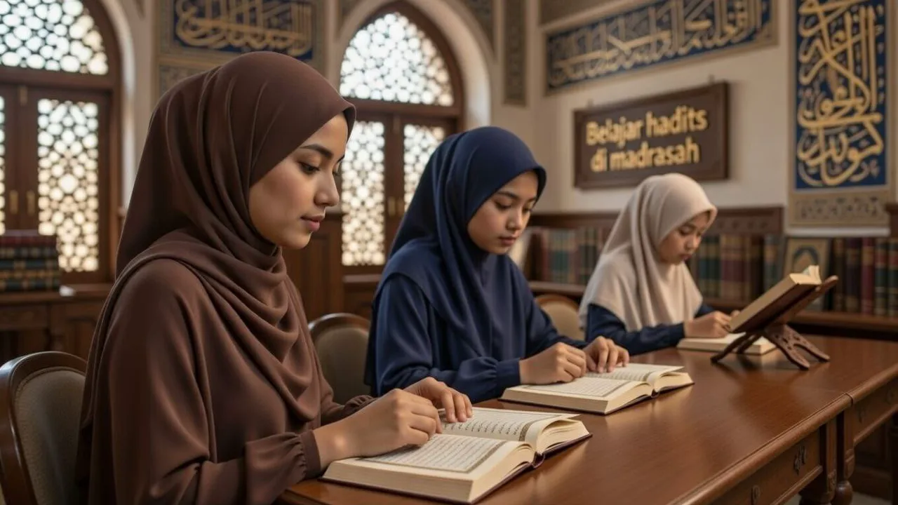 Featured image of post Belajar Hadits di Madrasah: Menimba Ilmu dengan Hati yang Tenang